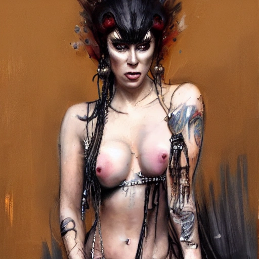 portrait full body female Russian concubine with slim curvy body painting by gaston bussiere, greg rutkowski, yoji shinkawa, yoshitaka amano, tsutomu nihei, donato giancola, tim hildebrandt, oil on canvas, trending on artstation, featured on pixiv, cinematic composition, extreme detail, metahuman creator ,(best quality:1.4), ((masterpiece)),((realistic)), (detailed), Negative prompt: paintings, sketches, (worst quality:2.0),(normal quality:2.0), (low quality:2.0), lowres, ((monochrome)), ((grayscale))(monochrome:1.1), (shota:1.5), ((disfigured)), ((bad art)),((NSFW)), bad-hands-5, Steps: 20, Sampler: DDIM, CFG scale: 7, Seed: 4141018083, Size: 512x768, Model hash: 32c4949218, Model: V08_V08, Denoising strength: 0.5, ENSD: 31337, Hires upscale: 2, Hires steps: 20, Hires upscaler: 4x-UltraSharp