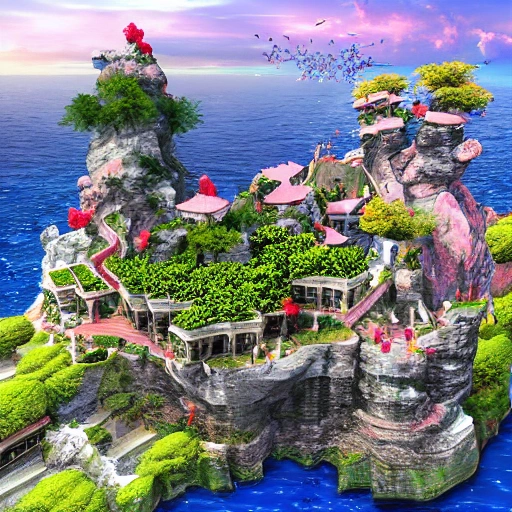 荔枝木 白色背景, 3D