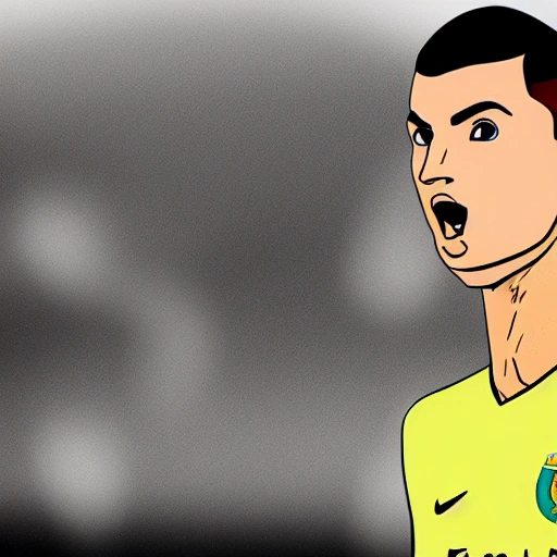 cristiano ronaldo, Cartoon