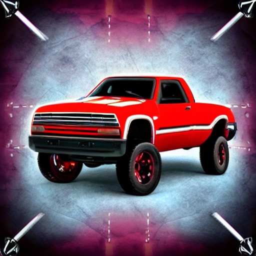 sport  muscle truck 4x4 realistic

Trippy,, 3D