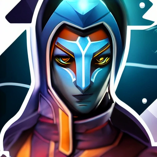 Generate an avatar for a gamer that exudes arrogance and confidence. The avatar should have a sleek, modern design with sharp edges and a minimalist color scheme, such as black and silver. The facial features of the avatar should be angular and sharp, giving off a cold and calculating vibe. The avatar's expression should be smug, with a raised eyebrow or a sly smile that conveys a sense of superiority. The clothing should be stylish and modern, with futuristic details like glowing lines or sharp metallic accents. The background should be dark and ominous, with shadows or silhouettes of other gamers in the background, emphasizing the avatar's dominant presence. Overall, the avatar should capture the essence of an arrogant and competitive gamer, ready to conquer any challenge that comes their way.