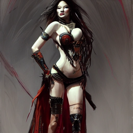 portrait full body female Russian concubine with slim curvy body painting by gaston bussiere, greg rutkowski, yoji shinkawa, yoshitaka amano, tsutomu nihei, donato giancola, tim hildebrandt, oil on canvas, trending on artstation, featured on pixiv, cinematic composition, extreme detail, metahuman creator

,(best quality:1.4), ((masterpiece)),((realistic)), (detailed),

Negative prompt: paintings, sketches, (worst quality:2.0),(normal quality:2.0), (low quality:2.0), lowres, ((monochrome)), ((grayscale))(monochrome:1.1), (shota:1.5), ((disfigured)), ((bad art)),((NSFW)), bad-hands-5,
Steps: 20, Sampler: DDIM, CFG scale: 7, Seed: 4141018083, Size: 512x768, Model hash: 32c4949218, Model: V08_V08, Denoising strength: 0.5, ENSD: 31337, Hires upscale: 2, Hires steps: 20, Hires upscaler: 4x-UltraSharp