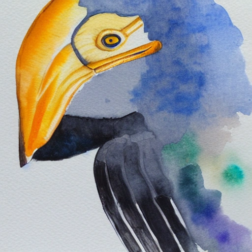 condor, Water Color