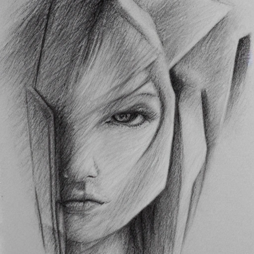 Pencil Sketch - Arthub.ai