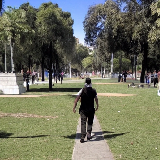 PERSONA PENSATIVA SENTADA EN UN PARQUE