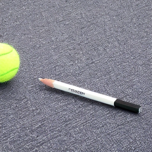 , Pencil sports tennis