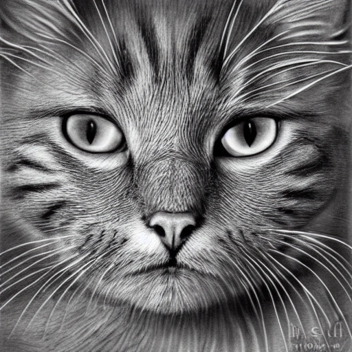 cat ,  high key lighting, digital art, highly detailed, fine detail, intricate, ornate, complex 