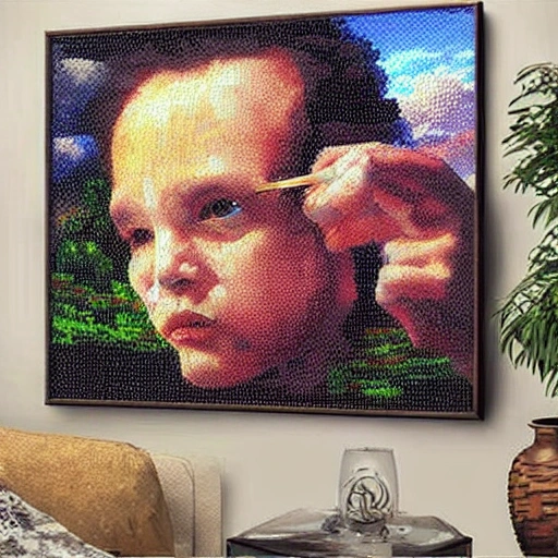 La portada de una revista de arte al Oleo de 3000 Pixeles de ancho por 3000 pixeles de alto, Oil Painting