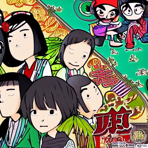 二向珀,  Cartoon