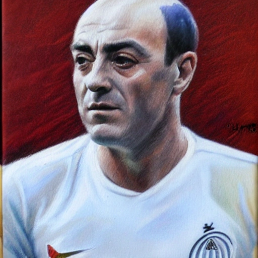 Alfredo di Stefano
, Oil Painting, Pencil Sketch