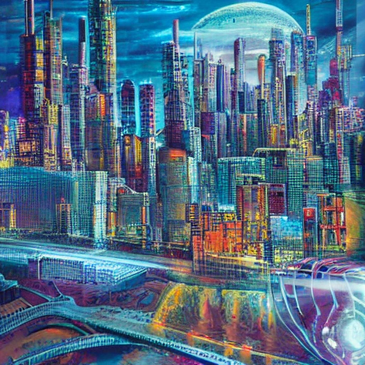 Behold the mesmerising vision of a young doctor amidst a futuristic, high-tech cityscape, brimming with vibrant and extreme detail." --ar 9:16 