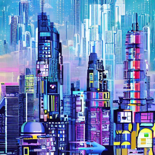 Behold the mesmerising vision of a young doctor amidst a futuristic, high-tech cityscape, brimming with vibrant and extreme detail." --ar 9:16 