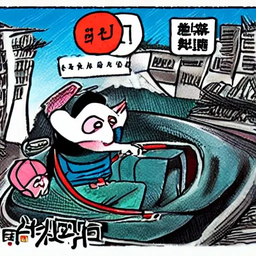 一只可爱的小狗, Cartoon