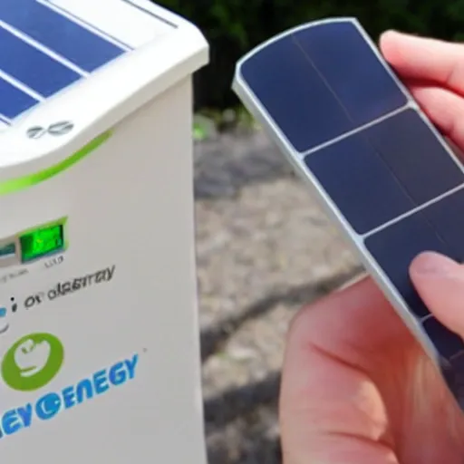 Charge your phone with solar energy
