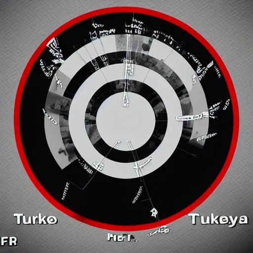 Perfectly-centered protair of a Turkish male man