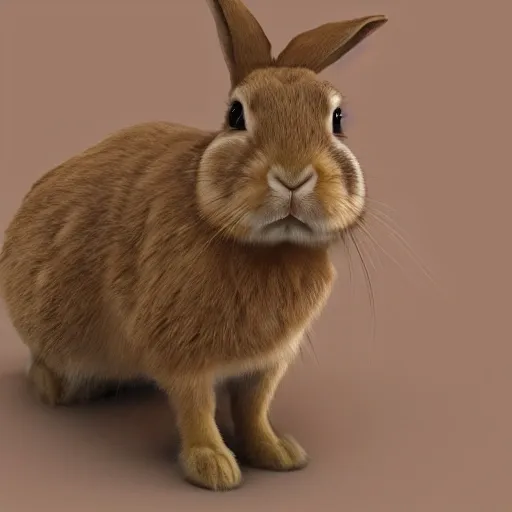 rabbit,mascot,Blockchain ,loveliness, furry, 3D