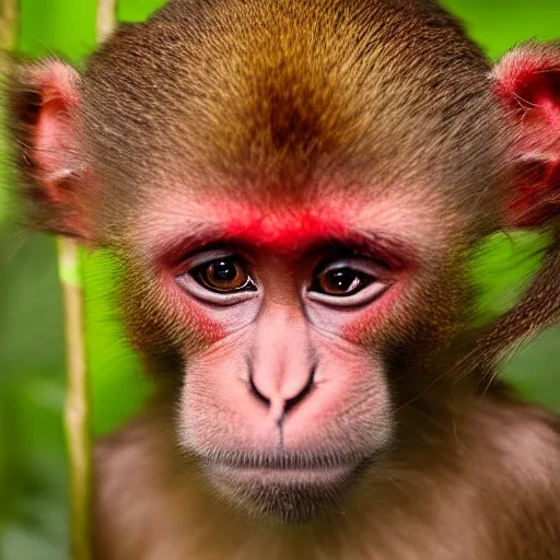 red monkey