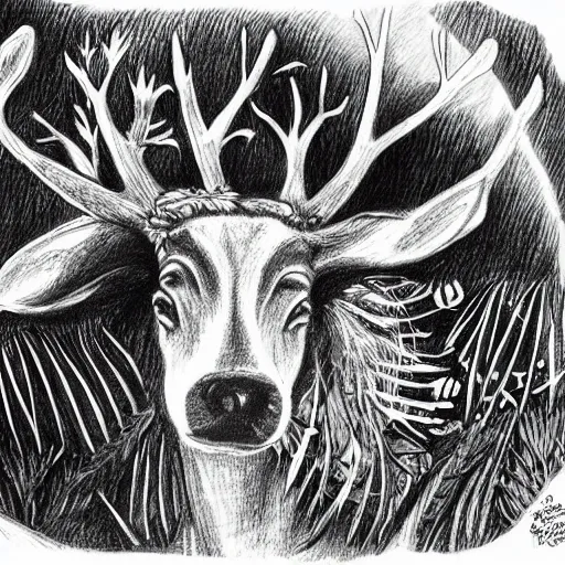 realizar una ilustración que en el centro tenga la palabra VEGANISMO ES JUSTICIA y animales al rededor  y mucha vegetación, Pencil Sketch