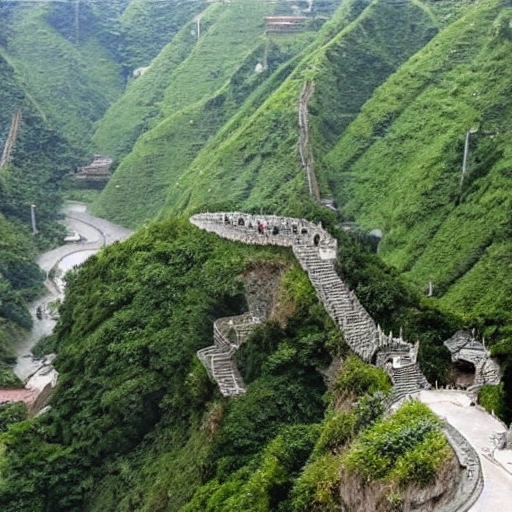 在中国的江南，细雨绵绵的一天，一个老人头戴斗笠，身披蓑衣，牵着一头水牛，缓慢地经过一座石拱桥