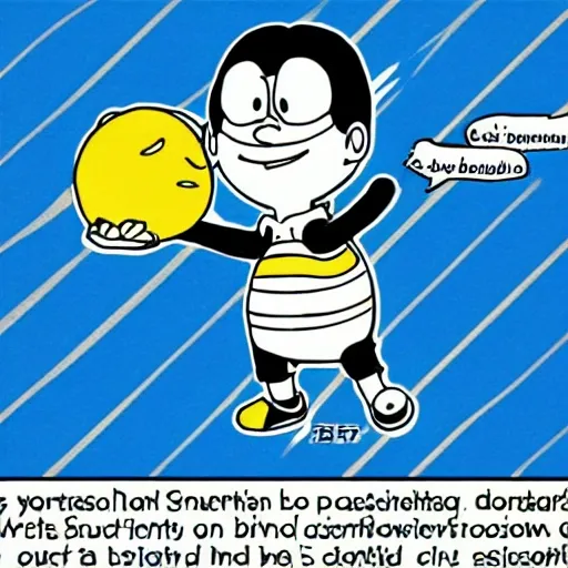 Draw a doraemon with a look of data scientist who is very smart and flexible, Cartoon