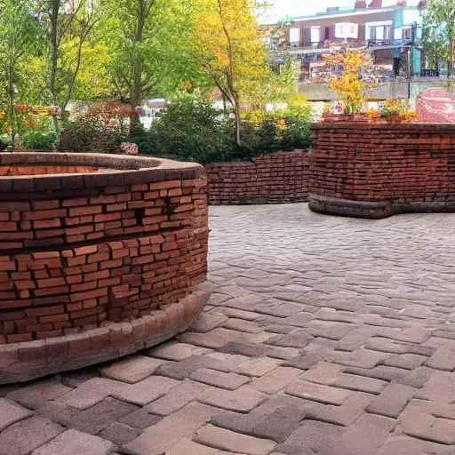 steamer sauna publicbath hot fancy decoration brick stone park