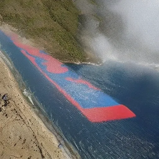  un océano con muchas embarcaciones idénticas navegando en la misma dirección, sin distinguirse unas de otras. En el centro de la imagen, coloca una embarcación que se destaca por su diseño único y su bandera ondeando al viento, transmitiendo la idea de que la diferenciación