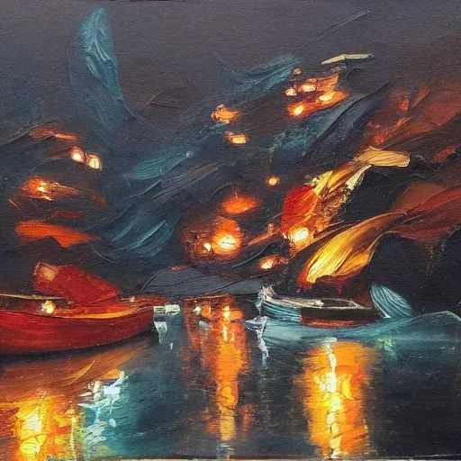 假如爱有天意, Oil Painting