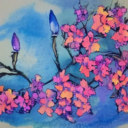 , Water Color, spring