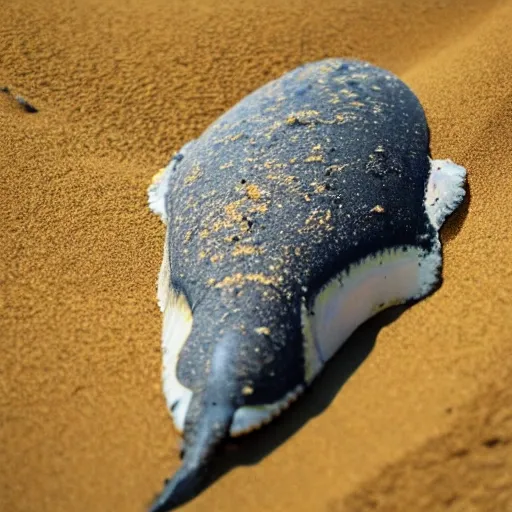 sea shell,  yellow sand, whale, , 