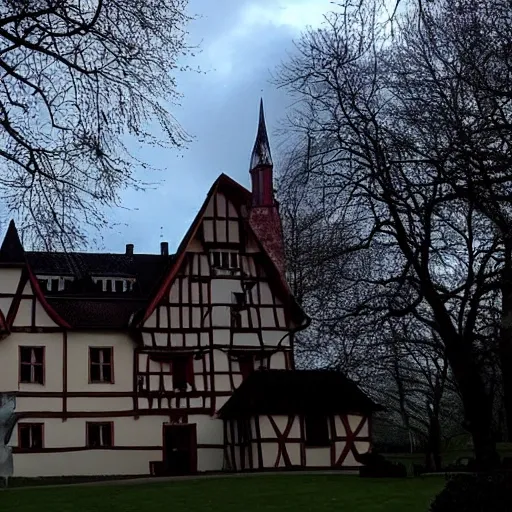 dracula, becoming a vampire, at bildenberg castle, Trippy