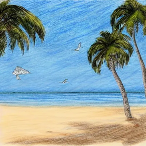 Beach Landscape Drawings for Sale - Fine Art America
