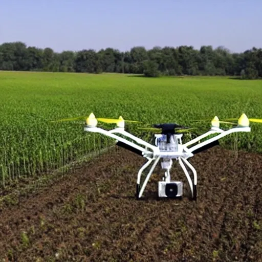 Agriculture drone , Cartoon