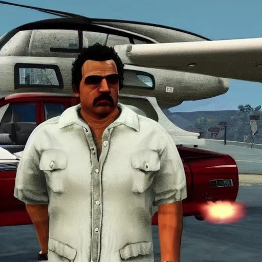 pablo escobar gta v, Trippy