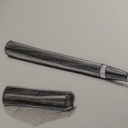 Pegging, Dildo, Pencil Sketch