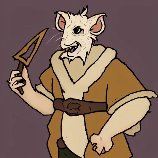 a dnd character who is an ugly rat