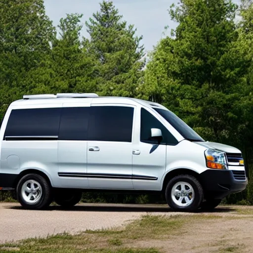 chevy venture van like a trailer
