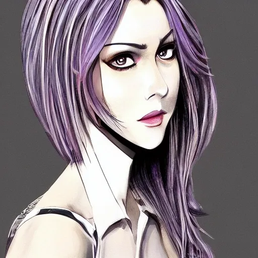 portrait full body young female 25 year old with slim curvy body, news reporter outfit based on purple and white color scheme, trending on artstation, featured on pixiv, cinematic composition, extreme detail, metahuman creator,(best quality:1.4), ((masterpiece)),((realistic)), (detailed),Negative prompt: paintings, sketches, (worst quality:2.0),(normal quality:2.0), (low quality:2.0), lowres, ((monochrome)), ((grayscale))(monochrome:1.1), (shota:1.5), ((disfigured)), ((bad art)),((NSFW)), bad-hands-5,Steps: 20, Sampler: DDIM, CFG scale: 7, Seed: 4141018083, Size: 512x768, Model hash: 32c4949218, Model: V08_V08, Denoising strength: 0.5, ENSD: 31337, Hires upscale: 2, Hires steps: 20, Hires upscaler: 4x-UltraSharp