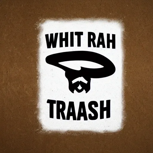 logo White Trash For Cash