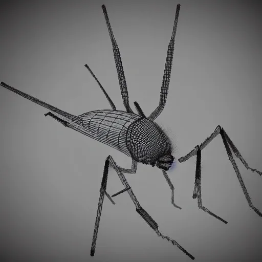 

«mosquito Anopheles 3d . Imagen de cuerpo entero»


