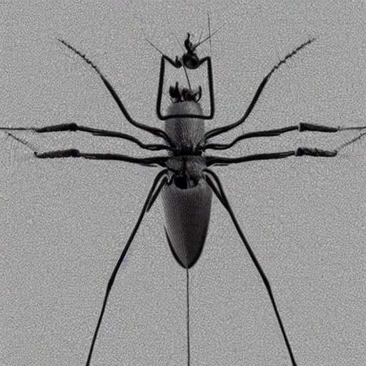 

«mosquito del género Anopheles 3d . Imagen de cuerpo entero»


