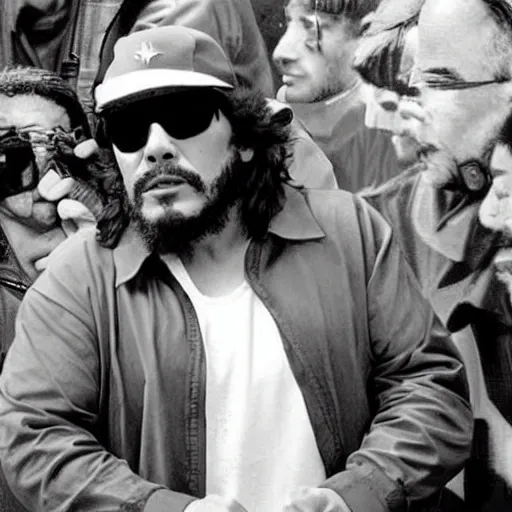 maradona con el look del che guevara, Trippy, 3D