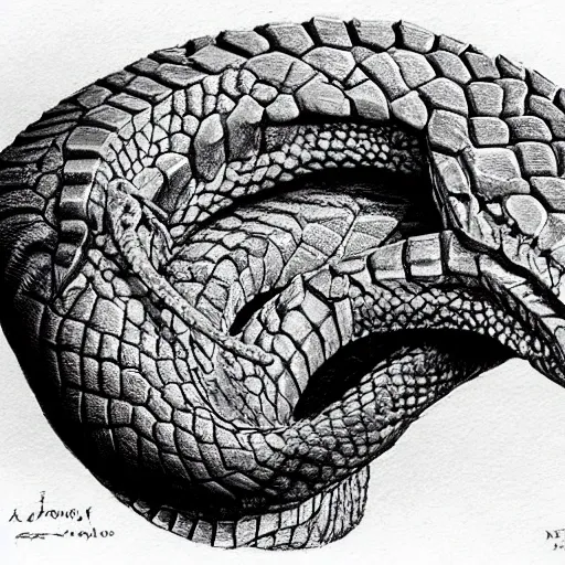 Los dragones amphitères han sido representados en una amplia variedad de formas a lo largo de la historia del arte. En algunas representaciones, se los muestra con una cabeza de serpiente y un cuerpo escamoso, Pencil Sketch en dimension 2048x2048