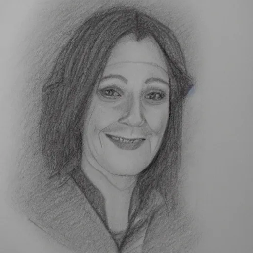 Elizabeth Nikolsky, Pencil Sketch