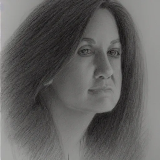 Elizabeth Nikolsky, Pencil Sketch