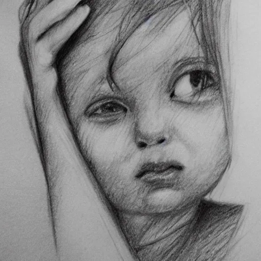 , Pencil Sketch - Arthub.ai