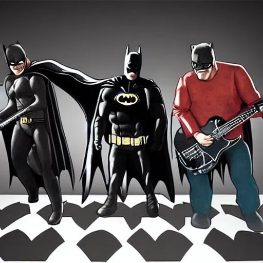 batman rock band 