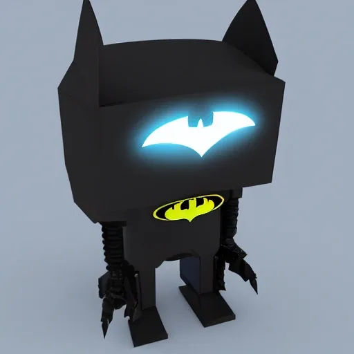 batman robot, 3D