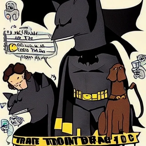 batman dog rock band
