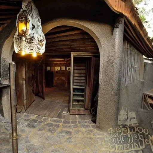 la cabaña oscura en un lugar inedito con aura oscura mal mal 