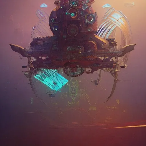 a highly detailed digital image of an imagination machine, concept art, artstation, cgsociety, very detailed, intricate, detailed illustration, by greg rutkowski and alphonse mucha, Paul Lehr and Beeple, iridescent accents, ray tracing, product lighting, sharp, smooth, masterpiece, 3D, Trippy